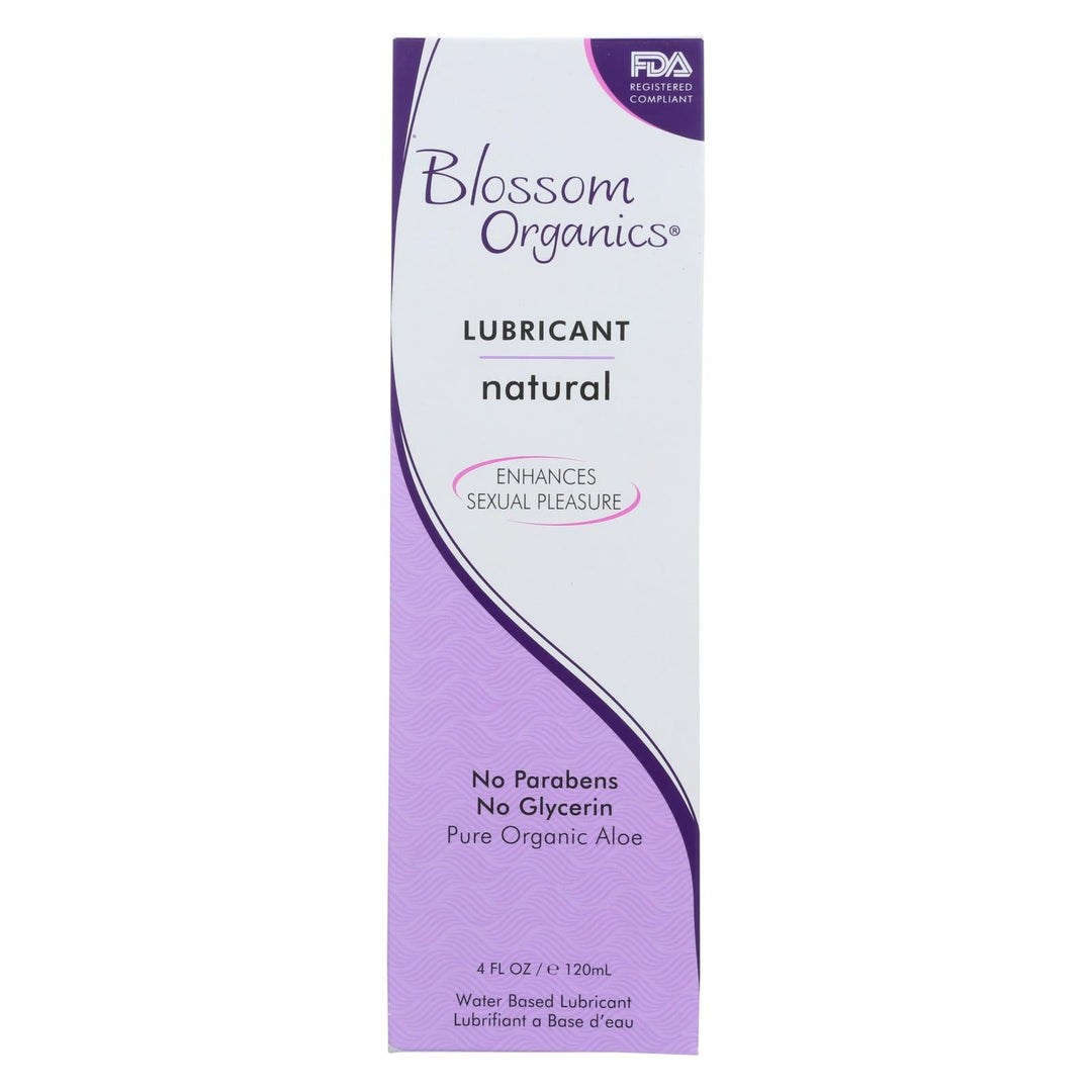Blossom Organics Natural Lube 4 Oz - Maras Green